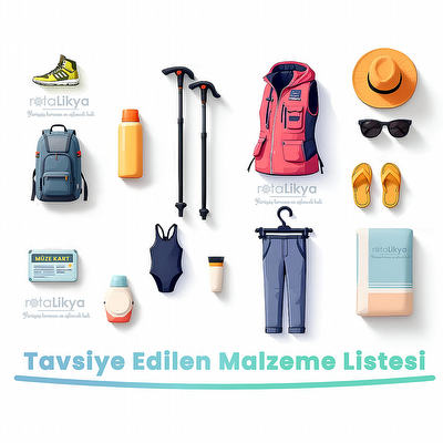 Likya Yolu Yürüyüş Turu İçin Tavsiye Edilen Malzemeler ve Hazırlık Rehberi | Fethiye Likya Turu